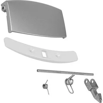 Madlo dveří pračky AEG, Electrolux, Zanussi, stříbrné 4055085551
