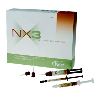 Kerr NX3 Varianta: LC fixační cement čirý, 1,8 g