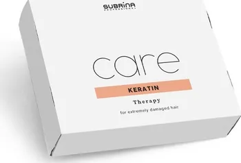 Vlasová regenerace Subrina Care Keratin Therapy ampule pro intenzivní péči o poškozené vlasy 6x 10 ml