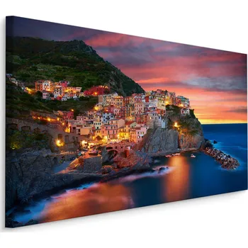 Plátno Město Manarola, Itálie Varianta: 40x30