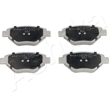 Brzdová destička Sada brzdových destiček, kotoučová brzda ASHIKA 50-00-0716