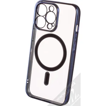 Pouzdro na mobilní telefon 1Mcz MagLuxury TPU ochranný kryt s MagSafe pro Apple iPhone 13 Pro modrá (blue)