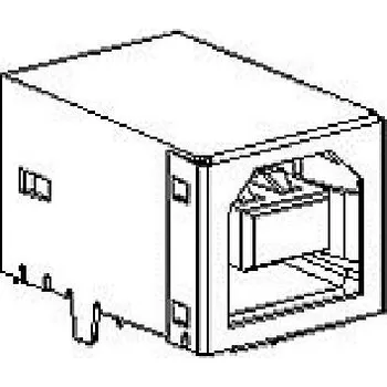 Elektrický konektor Molex Molex MOL Micro Solutions 670688010 USB konektor Typ B, 1 ks