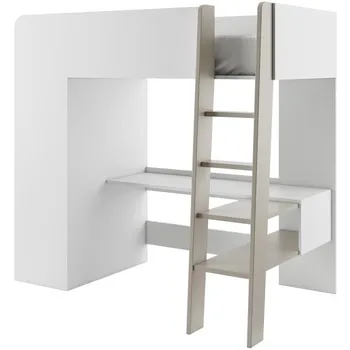 Dětská postel Casarredo Tom 01 90 x 200 cm bílá/congo