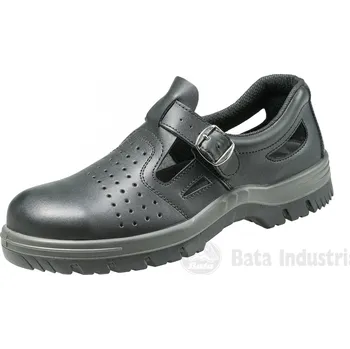 Pánské polobotky BATA INDUSTRIALS Oslo 2 B73 Sandále unisex Barva: 01-černá, Velikost: 38