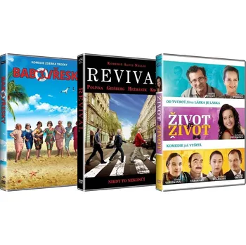DVD film DVD Revival, Život je život, Babovřesky 3 Kolekce (2013, 2015, 2015) 3 disky