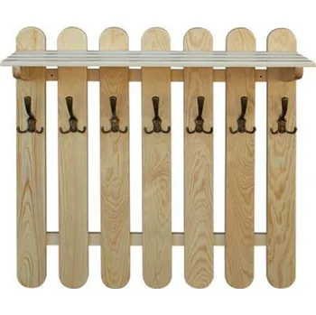 Věšák dřevěný věšák z masivu LUX 80/7 CWI350 drewmet