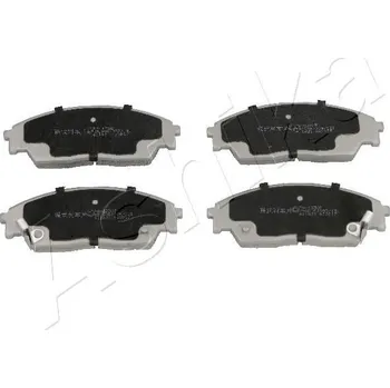 Brzdová destička Sada brzdových destiček, kotoučová brzda ASHIKA 50-04-423