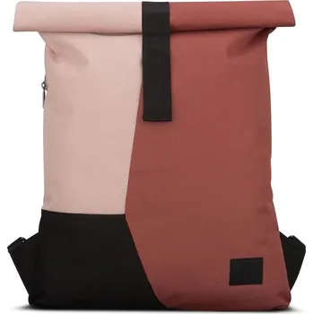 Městský batoh Johnny Urban rolovací batoh Oskar růžová červená 15l