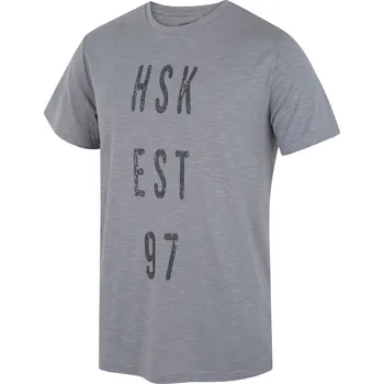 Pánská móda Husky Pánské funkční triko Tingl M S, šedá