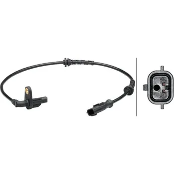 Přislušenství brzdového systému Snímač, počet otáček kol HELLA 6PU 012 679-101