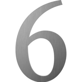 Domovní cedule Domovní číslo 6 Velikost: 12 cm