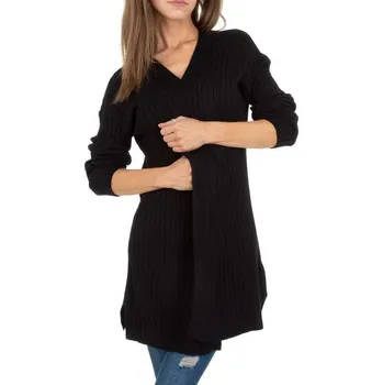 Dámský svetr Dámský kardigan JCL Barva: Černá, Velikost: Univerzální