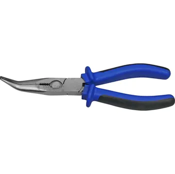 Ruční nářadí Condor kleště půlkulaté "telefonní" zahnuté, délka 200 mm - 100-07906