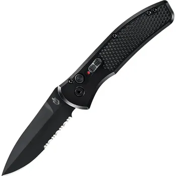 Zavírací nůž Gerber Auto Empower Black AL Serrated