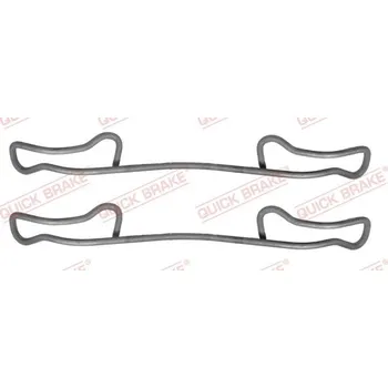 Přislušenství brzdového systému Sada příslušenství, obložení kotoučové brzdy Quick Brake 109-1200