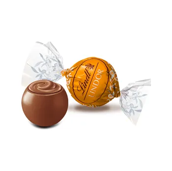 Čokoláda Lindt Lindor pralinky Karamel vážená 100 g