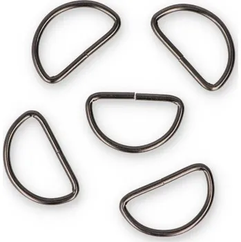 Polokroužek šíře 40 mm černý nikl, barva Černý nikl