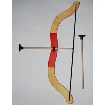 Luk Luk dřevěný - 50cm Barvačervená