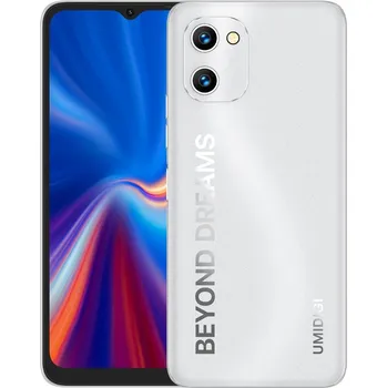 Mobilní telefon UMIDIGI C1 2/32GB , 5150 mAh, stříbrná