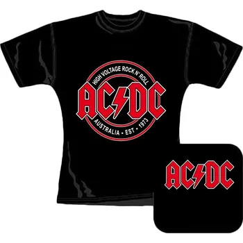 Dámské tričko dámské triko AC/DC - High Voltage Rock and Roll