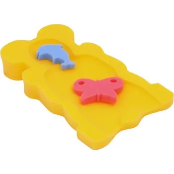 Hračka pro nejmenší Lehátko do vany pěnové yeloow