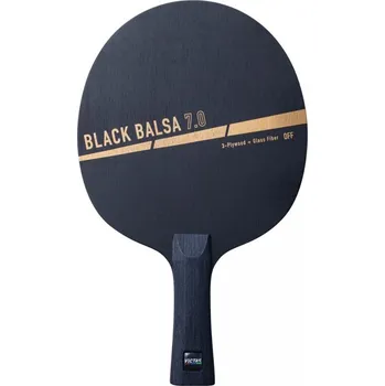 Stolní tenis VICTAS - Black Balsa 7.0 Tvar držátka: FL - konkávní