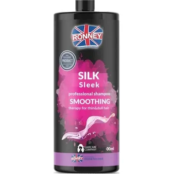 Šampon RONNEY Silk Sleek Shampoo 1000ml - šampon pro tenké a suché vlasy