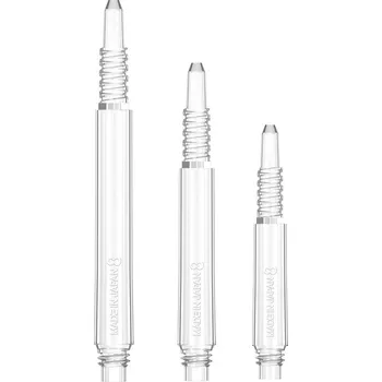 Target-Darts Násadky SYSTEM 8 JAPAN REGULAR FIXED clear Velikost: 22,5mm