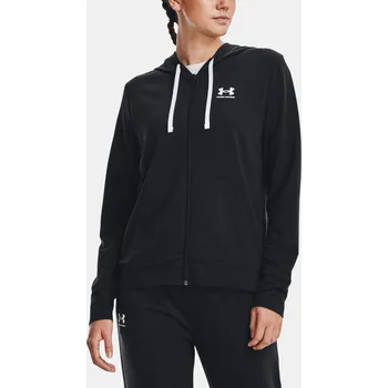 Dámská mikina Dámská mikina Under Armour Rival Terry FZ Hoodie 1369853-001 Černá SM