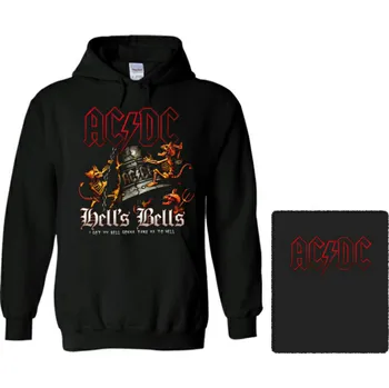 Pánská mikina mikina s kapucí AC/DC - Hells Bells I Got My Bell