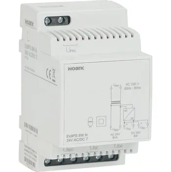 modulární přístroj a rozvaděč Noark 111728 Ex9PS 8W N 24V AC/DC TNapájecí zdroj, 8W, Nestabilizovaný výstup 24V DC, S transformátorem pro 24V AC (Ex9PS 8W N 24V AC/DC T)