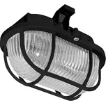 Žárovkové svítidlo Panlux OVAL SOP-60/C černé IP44