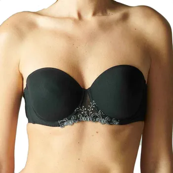 Podprsenka Simone Pérèle Délice strapless černá - Černá / 75 D