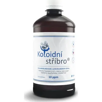 Koloidní stříbro 10 ppm, 500 ml