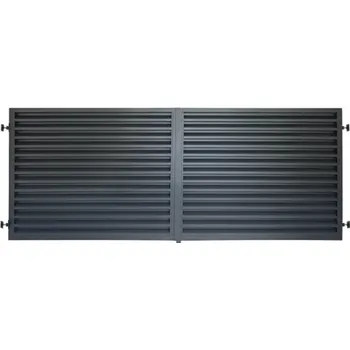 brána UMAKOV Hliníková dvoukřídlá brána 4000 x 1800 mm antracit