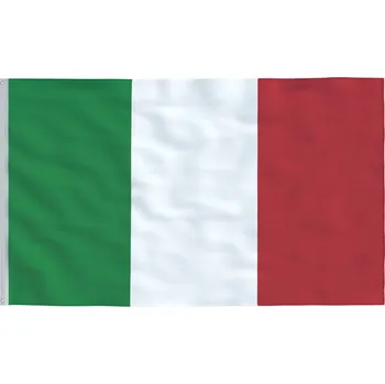 Vlajka vidaXL Vlajka Itálie 150 x 90 cm