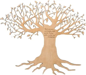 Obraz Maja Design Dřevěný obraz 103 x 90 cm strom života