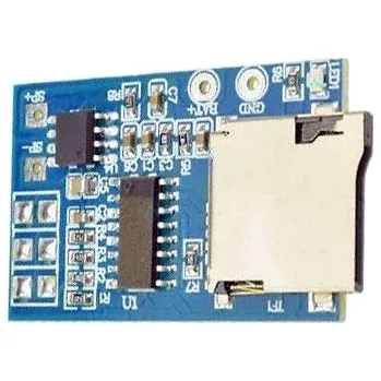 Přehrávač MP3 s nf zesilovačem 2W, základní modul