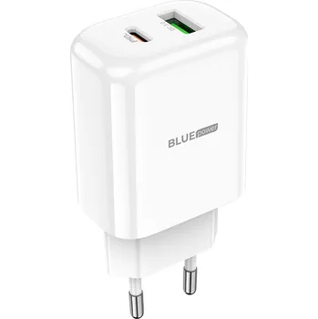 BLUE Power BBN4 - Univerzální nabíječka s 1x USB-C a 1x USB-A QC 20W (rychlonabíjecí)
