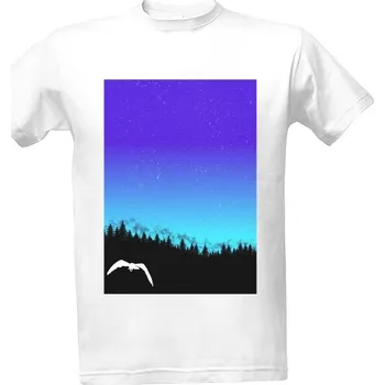 Tričko s potiskem Příroda pánské