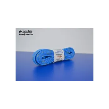 Voskované tkaničky Modré, Délka 270 cm