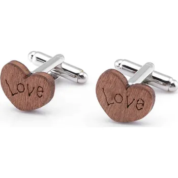 Manžetový knoflíček Gaira® Dřevěné manžetové knoflíčky 709120