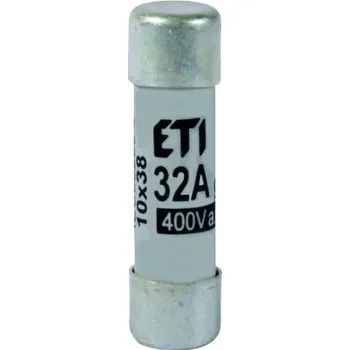 Autopojistky Válcová pojistka CH10 gG 32A/400V ETI 002620015