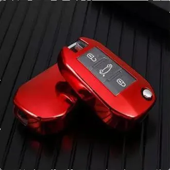 Obal na klíče Peugeot 208/307/308 Red - Kvalitní a Stylový - Peugeot