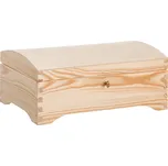 ČistéDřevo Dřevěná truhla XII na klíč…