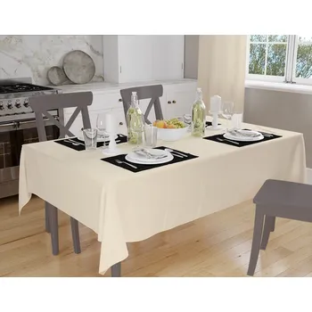 ubrus Orbytex Ubrus 100% bavlna - smetanová Rozměry: 120x140, Tvar: Obdélník