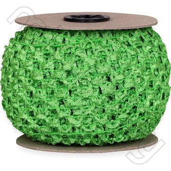 Textilní guma Tutu pruženka zelená