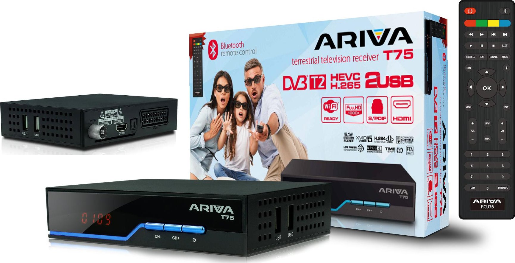foto Set top box Ferguson Ariva T75