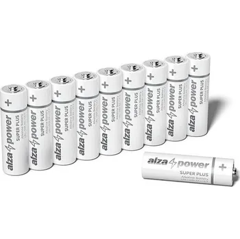 Článková baterie AlzaPower Super Plus Alkaline LR6 (AA) 10ks